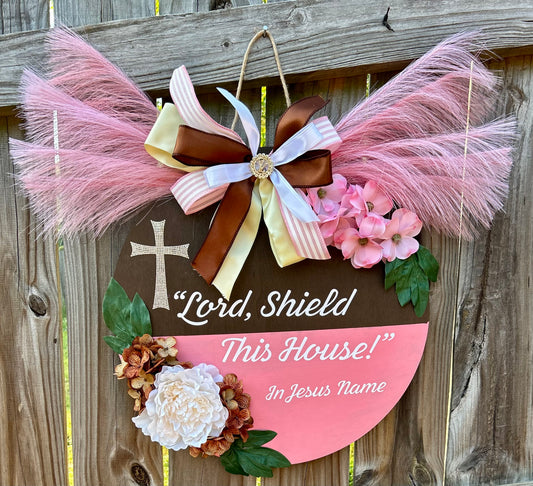 Lord Shield This House Door Hanger